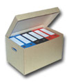 фотография архивной коробки для бухгалтерских и иных документов